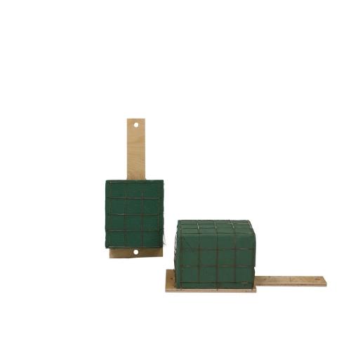 Floral foam Spray holder Wood 8x11x9cm