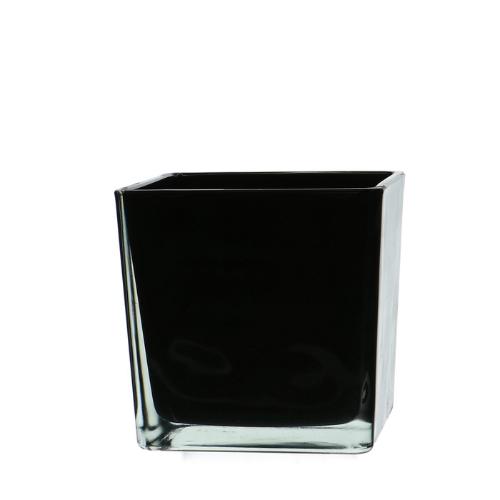 Glass colour Cube taper d12*12cm