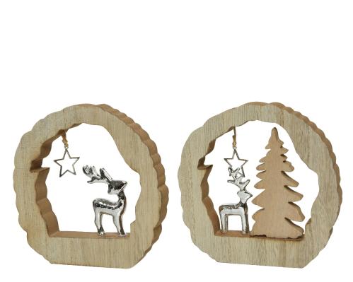 Dekorácia drevo sob