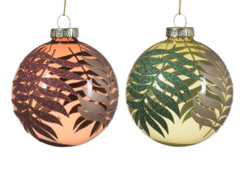 Guľa vianočná x1 sklo