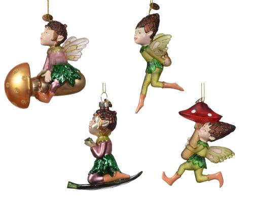 Guľa vianočná x1 mix sklo