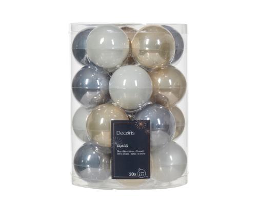 Guľa vianočná mix set