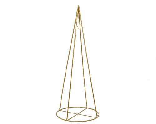 Stromček kov zlatý