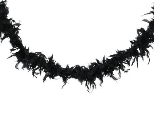 Girlanda čierna perie