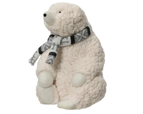 Medveď biely plyš