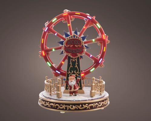 Kolotoč vianočný LED