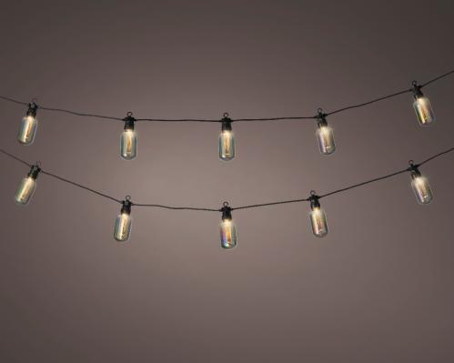 Svetelná reťaz 9,5m 20 LED