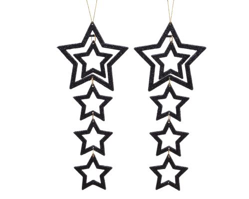 Hviezda čierna záves