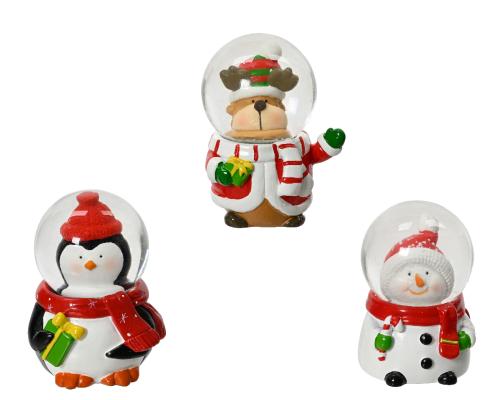 Dekorácia vianočná sklo