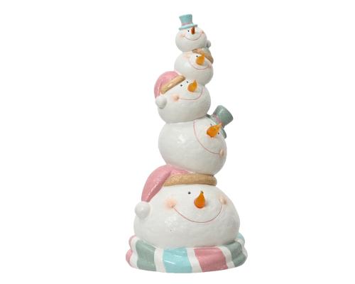 Snehuliak keramický