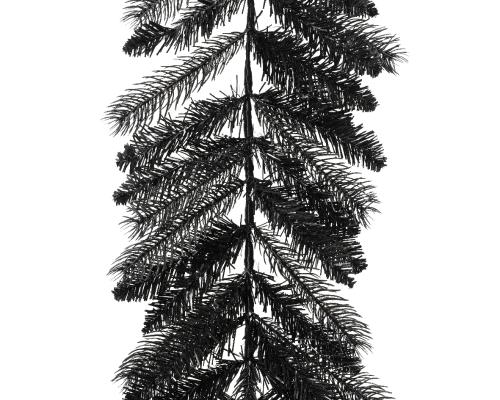 Girlanda čierna čačina umelá