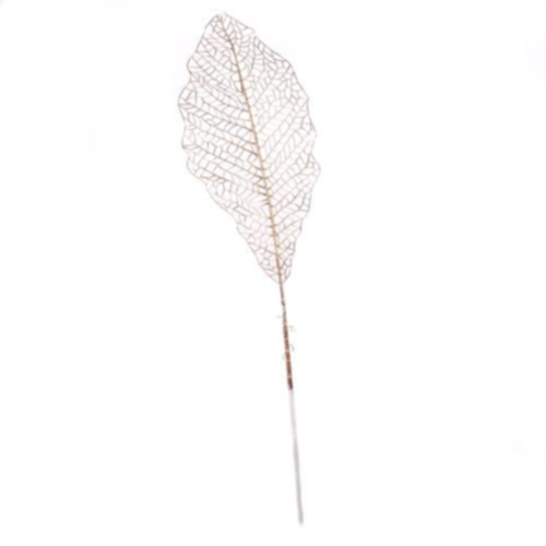 Strelícia list x1 zlatý 80cm umelý