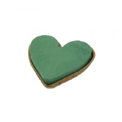 Floral foam Heart Biodur 15cm