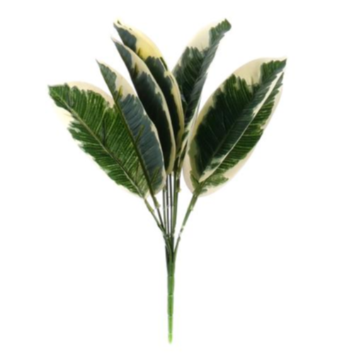 Ficus list x9 36cm umelý