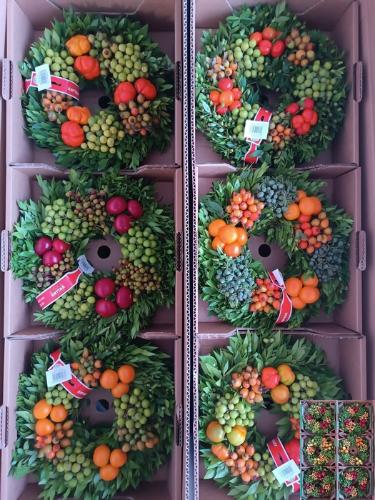 Siervruchten per stuk Sierfruit krans H%