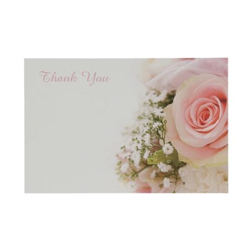 Labels Cards GB 9*6cm x50 Th.You Roses