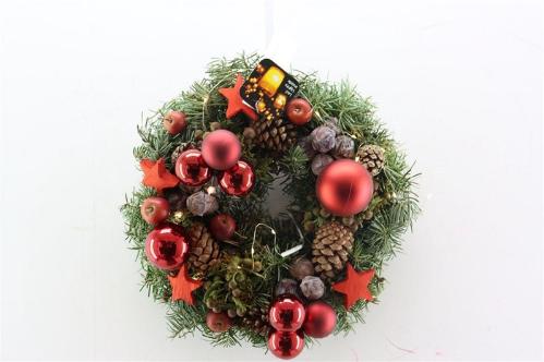 Kerstartikelen per stuk Kerstkrans 6%