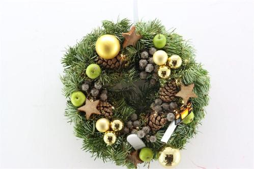 Kerstartikelen per stuk Kerstkrans 6%