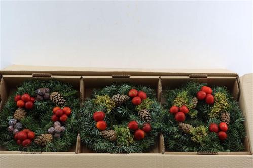 Siervruchten per stuk Sierfruit krans H%