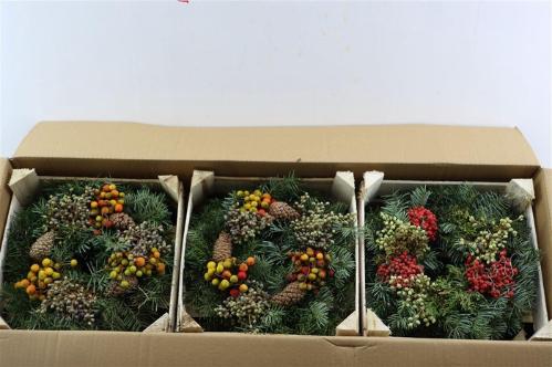 Siervruchten per stuk Sierfruit krans H%