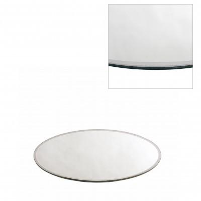 Glass colour Plate mirror round d20cm