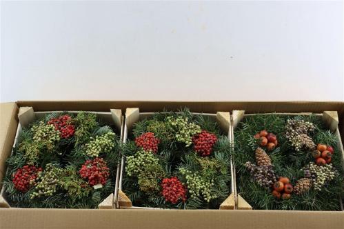 Siervruchten per stuk Sierfruit krans H%