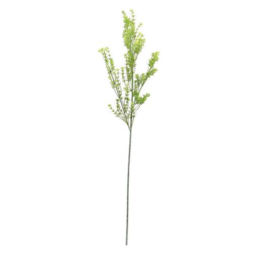 Vetva drobné kvety x1 zelená 85cm umelá