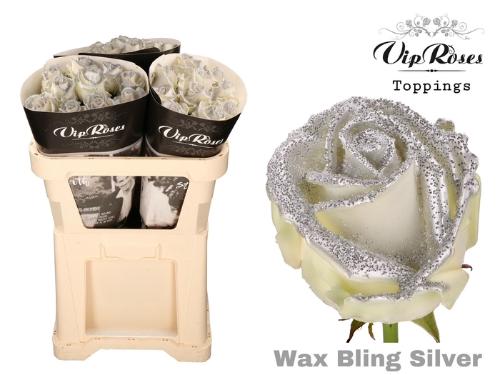 Rosa grootbloemig gewaxt H%