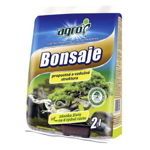 AGRO substrát na bonsaje 2l