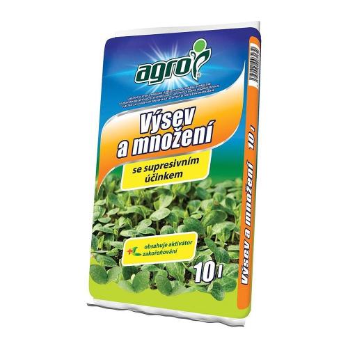 AGRO substrát na výsev a množenie 10l