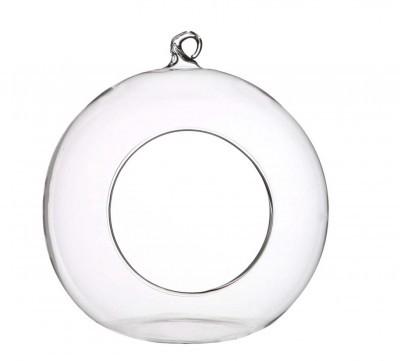 Glass Deco ball d14*15cm