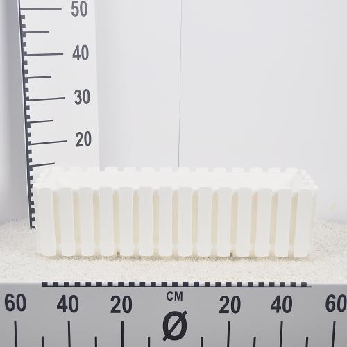 Balkony plant box Boardee Fence - white