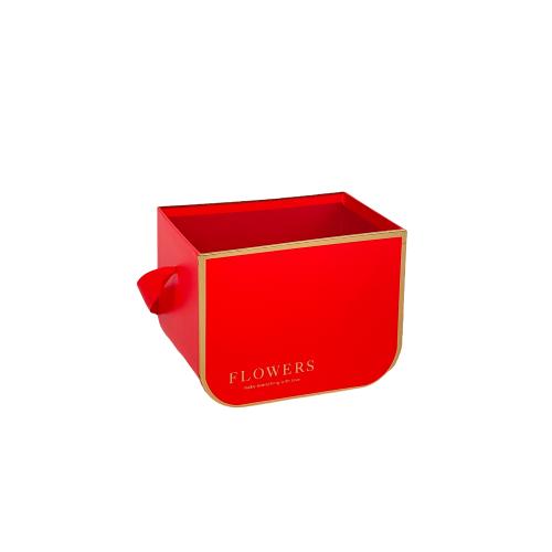 Box obdĺ. červený FLOWERS 3/3