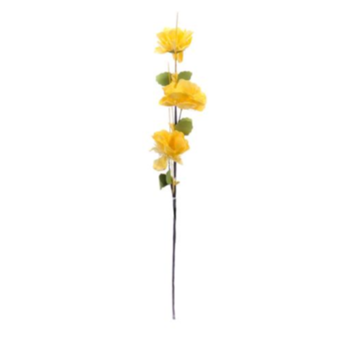 Ruža x3 penová 60cm umelá