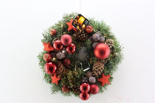 Kerstartikelen per stuk Kerstkrans 6%