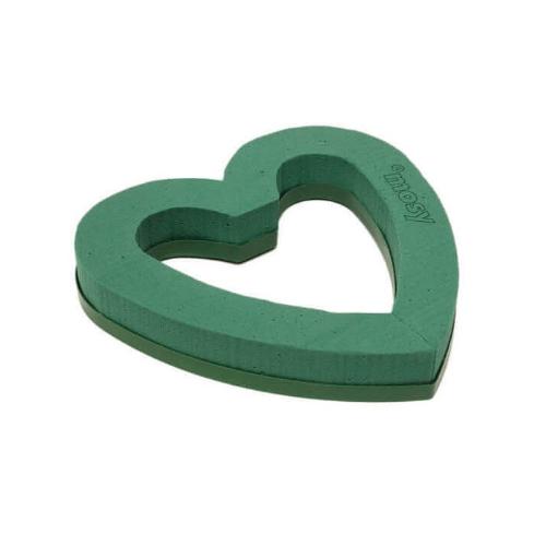 Floral foam Heart open 21cm