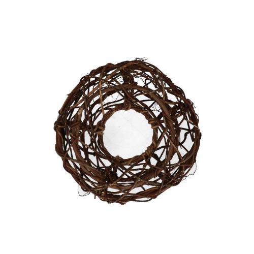 Wreath d24cm Woven open