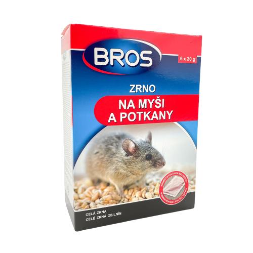 Myši-Zrno na myši a potkany 120g nové BROS
