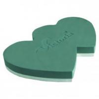 Double heart Srdce dvojite37cm florex plne