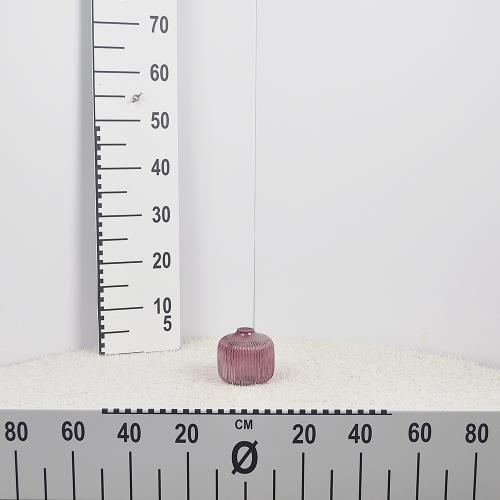 Váza sklo 11x11cm