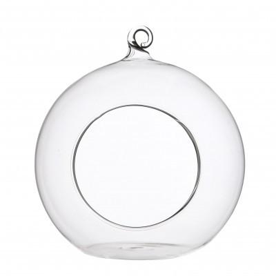 Glass Deco ball d12*13cm