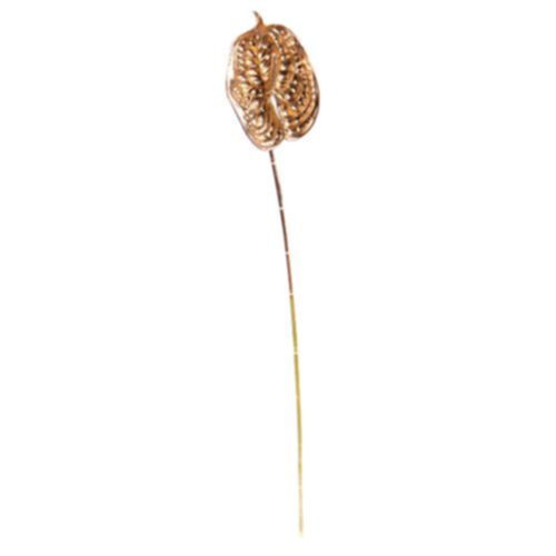 Antúria x1 zlatá 50cm umelá