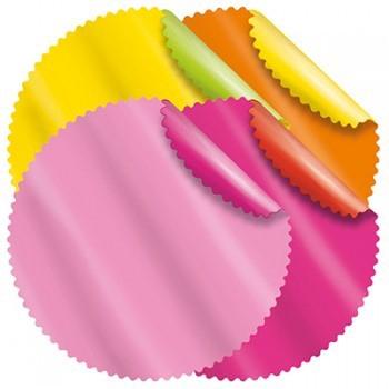 Cellophane Sheet Rondella d48cm Ass.