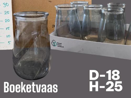 Glazen vaas H%