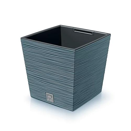 Flower pot Furu Square Low-scandinavian blue