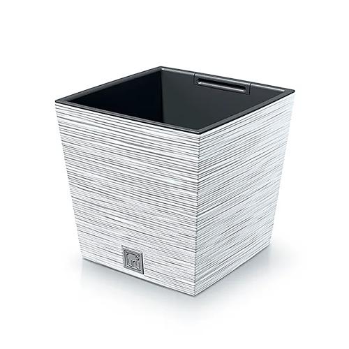 Flower pot Furu Square Low-white
