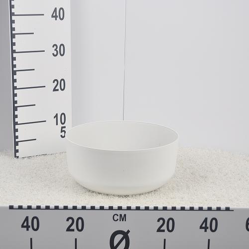 Flower pot GRACIA  LOW- white