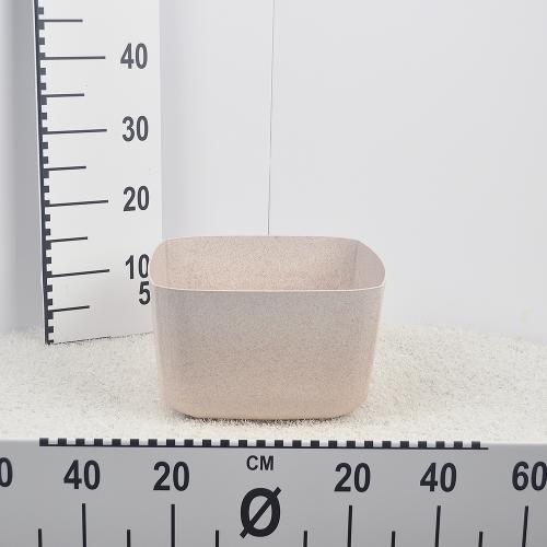 Flower pot GRACIA SQUARE ECO WOOD - ECO white