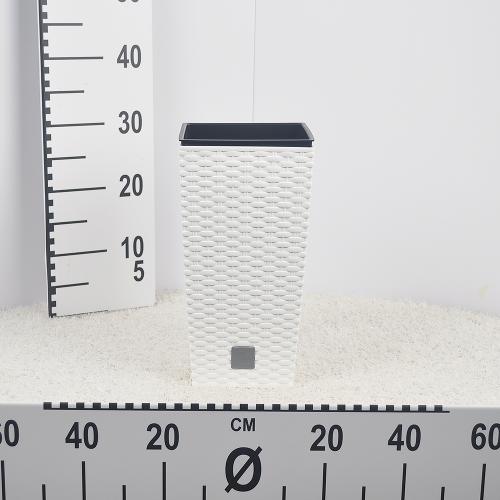 Flower pot Rato square - WHITE