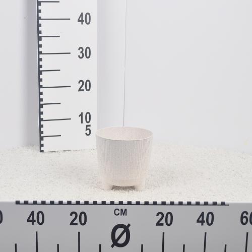 Flower pot RYFO N ECO WOOD - ECO white